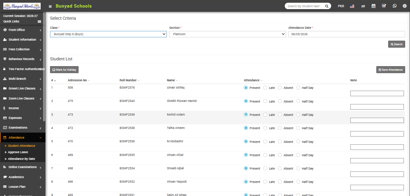 TESOL LMS Portal Interface